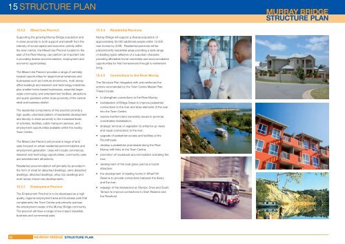 Structure Plan - Rural City of Murray Bridge