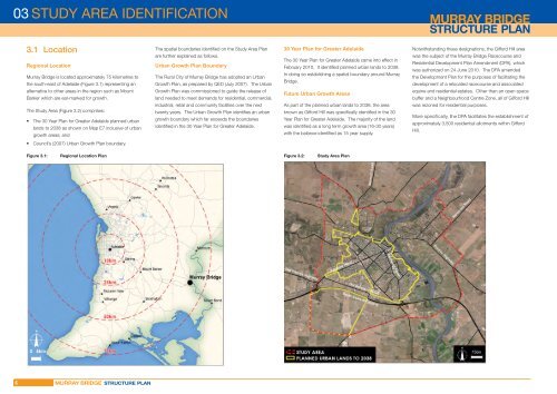 Structure Plan - Rural City of Murray Bridge