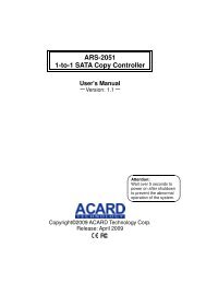 ACARD AEC-8001L WINDOWS 7 X64 TREIBER