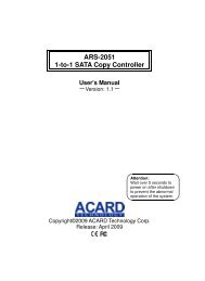 Manual - Acard