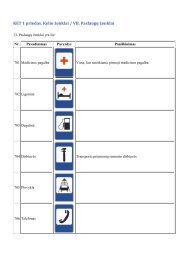 KET 1 priedas. Kelio Å¾enklai / VII. PaslaugÅ³ Å¾enklai - Fura.lt