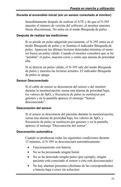 MANUAL DEL USUARIO PulsioxÃƒÂ­metro N-395