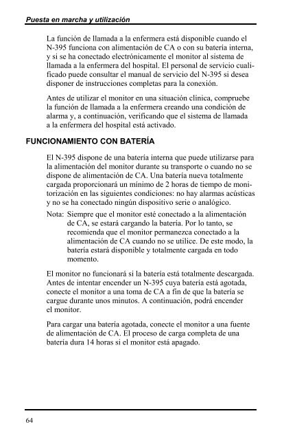 MANUAL DEL USUARIO PulsioxÃƒÂ­metro N-395