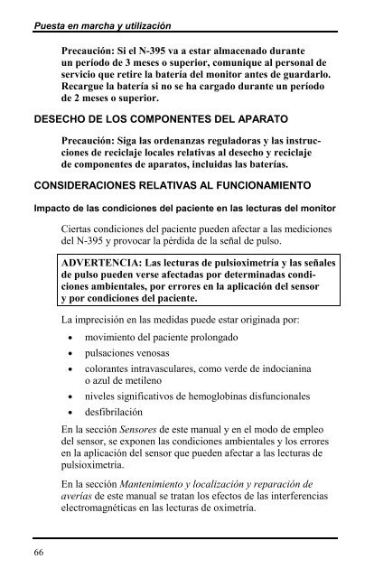 MANUAL DEL USUARIO PulsioxÃƒÂ­metro N-395