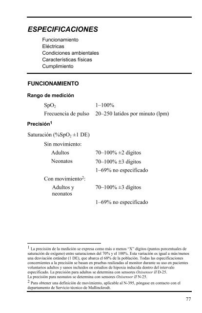 MANUAL DEL USUARIO PulsioxÃƒÂ­metro N-395