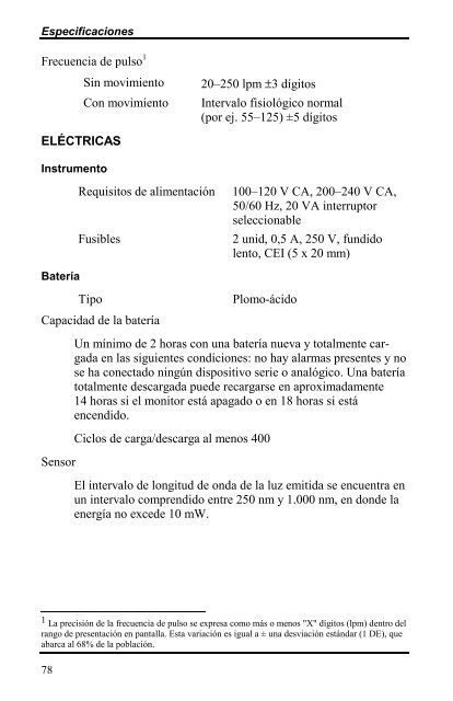 MANUAL DEL USUARIO PulsioxÃƒÂ­metro N-395