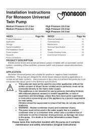 Installation Instructions For Monsoon Universal ... - Anchor Pumps