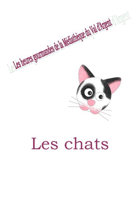 Les Chats Le Site Du Val D Argent