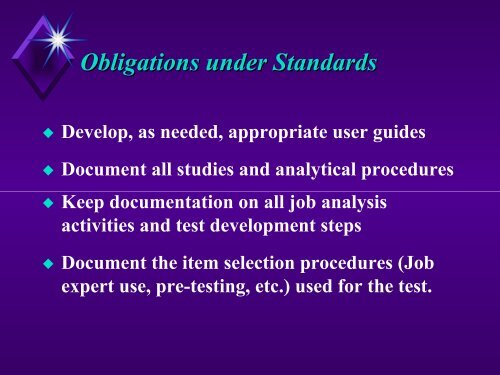 The Standards for Educational and Psychological Testing ... - IPAC