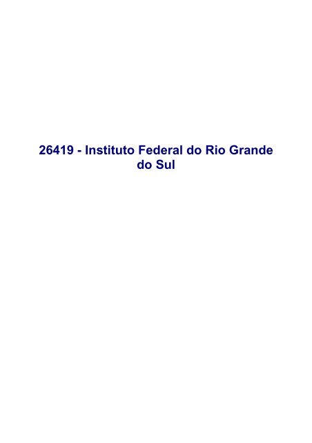 Volume V - MinistÃ©rio do Planejamento, OrÃ§amento e GestÃ£o