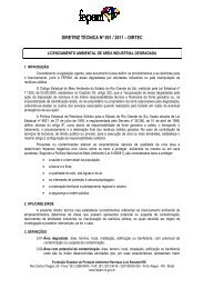 Diretriz TÃ©cnica 001-2011 Licenciamento Ambiental de ... - Fepam