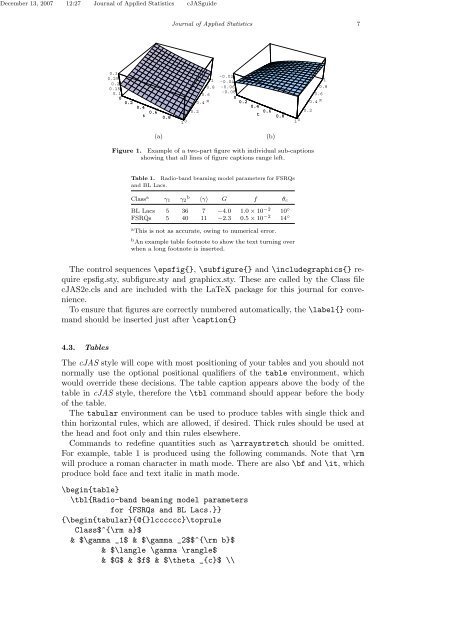 GUIDE Journal of Applied StatisticsÃ¢Â€Â”LATEX 2ÃŽÂµ ... - People.stat.sfu.ca