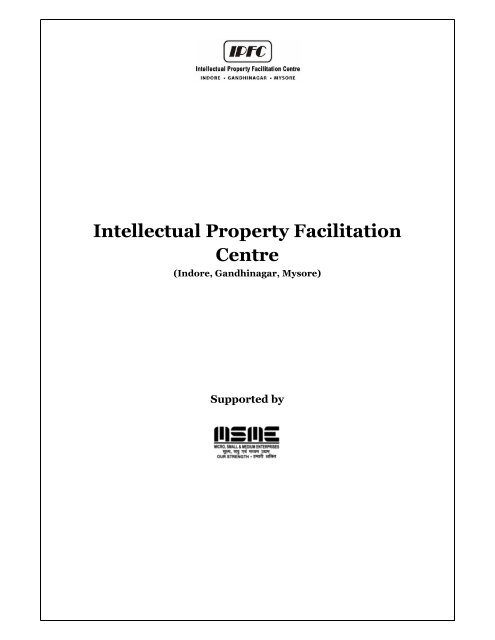 Intellectual Property Facilitation Centre - CII