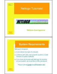 Netlogo Tutorials!