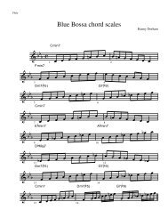 Blue Bossa scales.mus - Flute.pdf - DrCalle.com