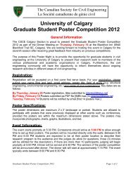 Rules & Specifications - The Schulich School of Engineering ...