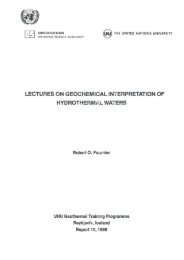 LECTURES ON GEOCHEMICAL !N1 ERPRETATION OF ...