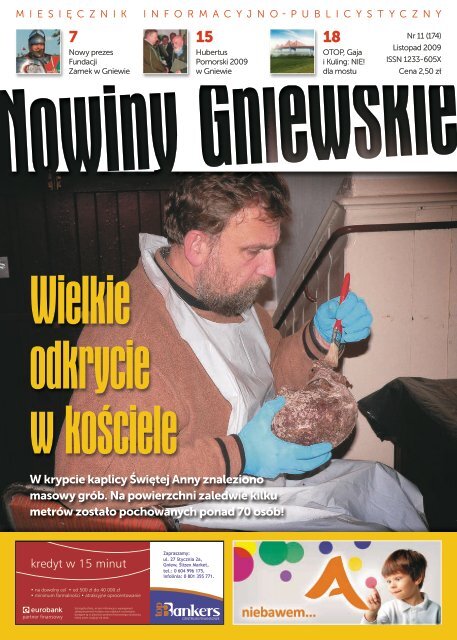 W krypcie kaplicy ÅwiÄtej Anny znaleziono ... - Biblioteka Gniew