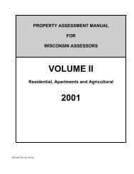 Wisconsin Property Assessment Manual - Wisconsin Department of ...