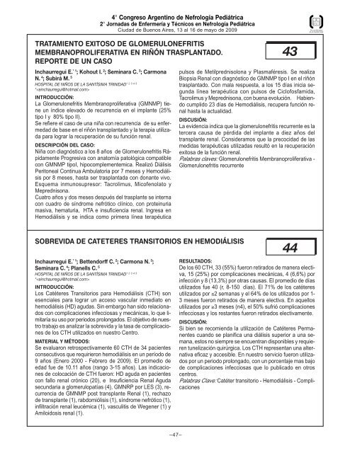 03. Resumenes TL. 19-72 r - Sociedad Argentina de PediatrÃ­a