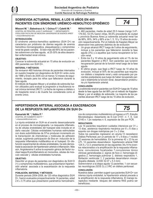 03. Resumenes TL. 19-72 r - Sociedad Argentina de PediatrÃ­a