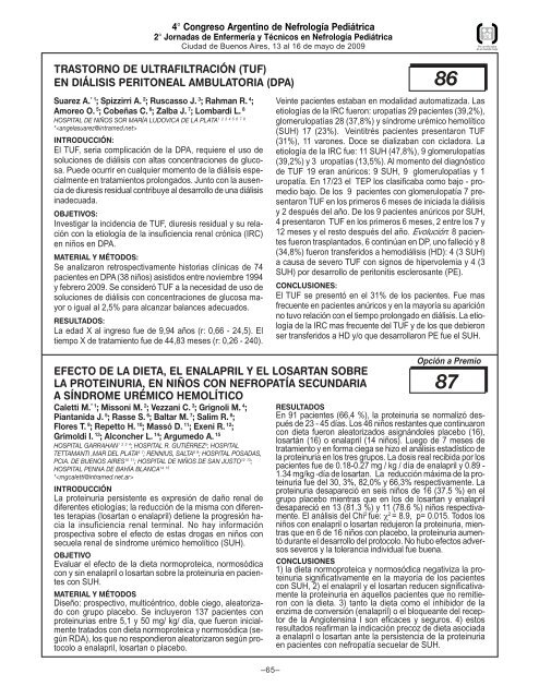 03. Resumenes TL. 19-72 r - Sociedad Argentina de PediatrÃ­a