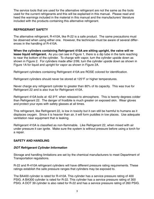 Refrigerant 410A - HVAC.Amickracing