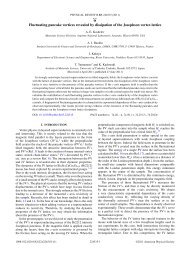 Fluctuating pancake vortices revealed by dissipation of the ...