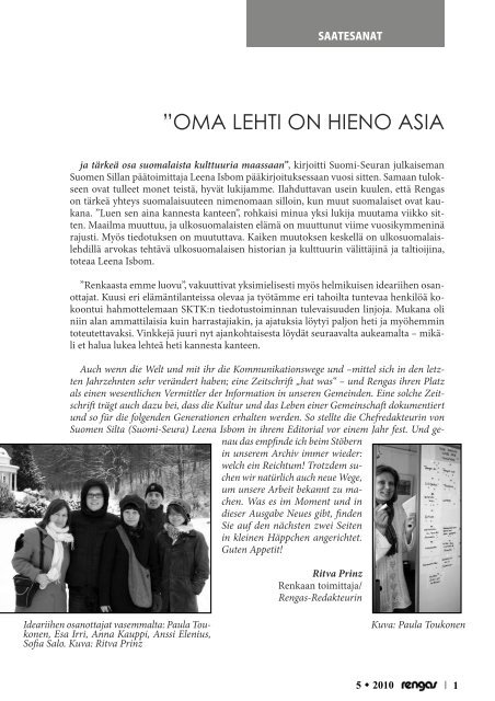 Artikkelisivut / Artikel - Rengas