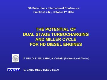 The Potential of Dual Stage Turbocharging and Miller Cycle for HD ...