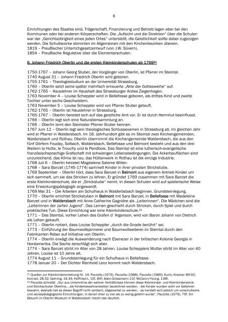 Zeittafel zur Kindergartengeschichte - F-rudolph