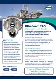 MSA EX-5 Ultrasonic Gas Detector Datasheet - A1 Cbiss