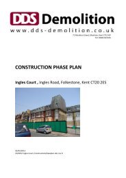 CONSTRUCTION PHASE PLAN - Shepway District Council