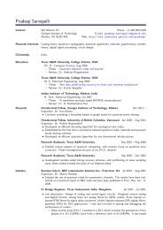 CV - Georgia Institute of Technology