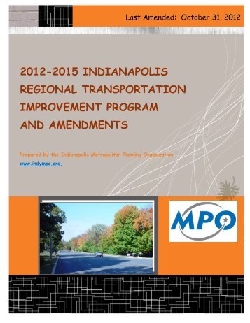 Amended 2012-2015 IRTIP - Indianapolis Metropolitan Planning ...