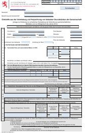 Vordruck 210 - Administration des contributions directes