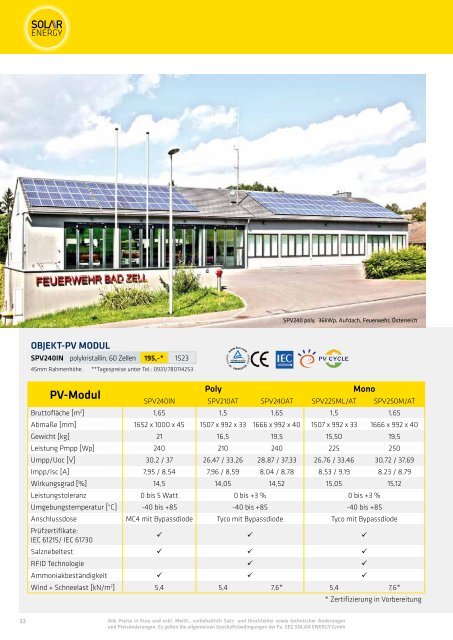 Erst lacht die Sonne. Dann lachen Sie. - SEG Solar Energy GmbH