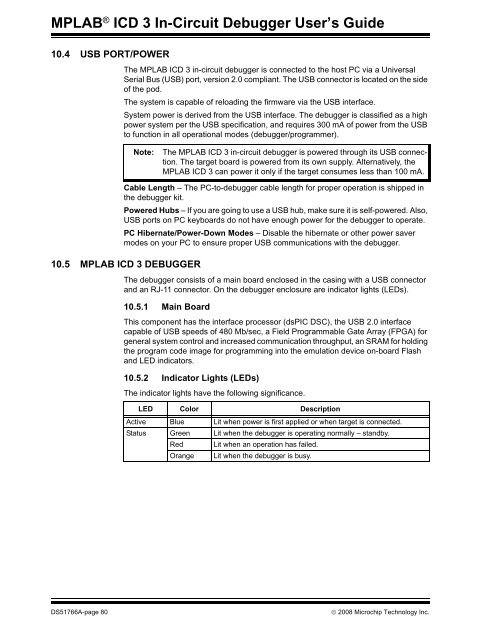 MPLAB ICD 3 In-Circuit Debugger User's Guide