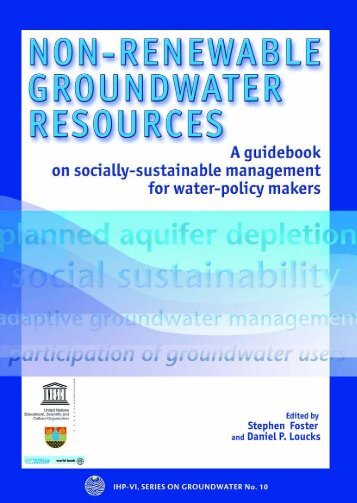 Non-renewable groundwater resources: a ... - unesdoc - Unesco