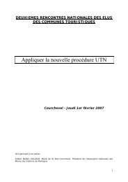 Appliquer la nouvelle procedure UTN - Association National des ...