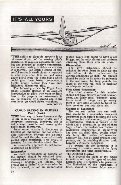 Volume 16 No 1 Feb 1965.pdf - Lakes Gliding Club