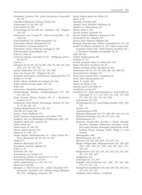 Titelbogen I-XIV - Reticulum Artis