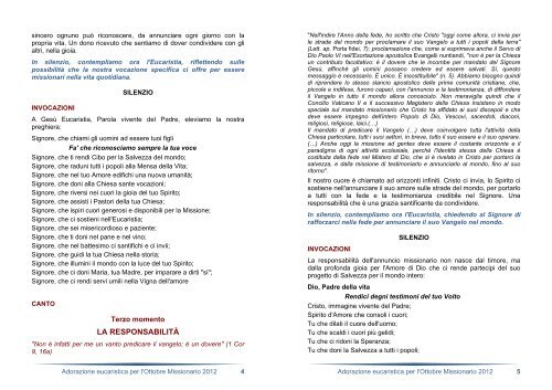 Adorazione eucaristica - Webdiocesi