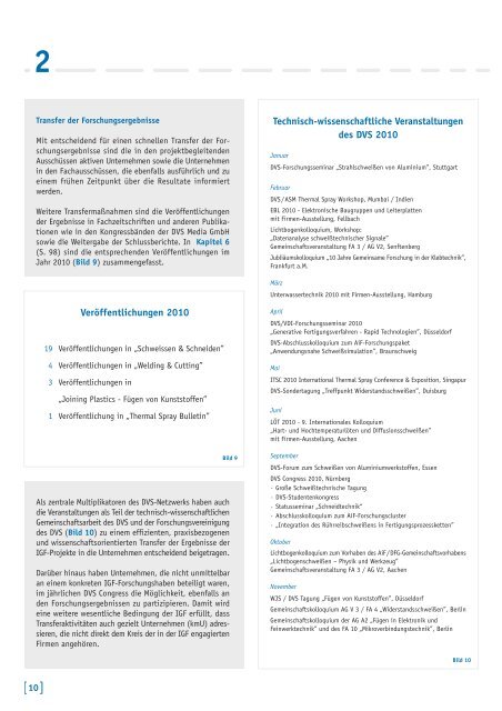 5 Durchlaufende / Abgeschlossene Forschungsprojekte 2010 ... - DVS