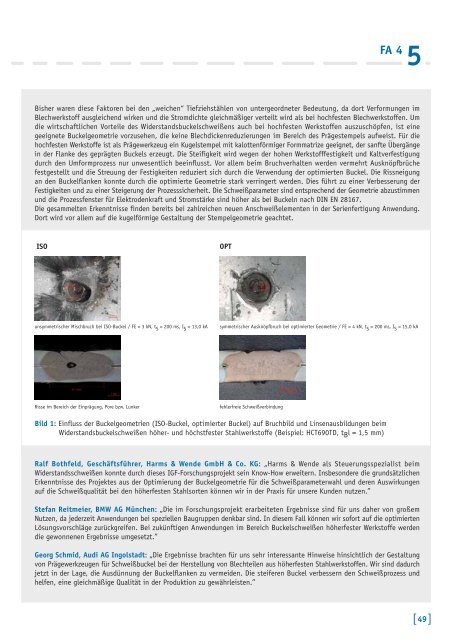 5 Durchlaufende / Abgeschlossene Forschungsprojekte 2010 ... - DVS