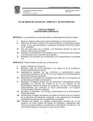 Ley de Bienes del Estado de Campeche y de sus Municipios