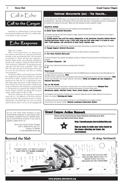page 2 revisedmarch april 04 - Arizona Sierra Club