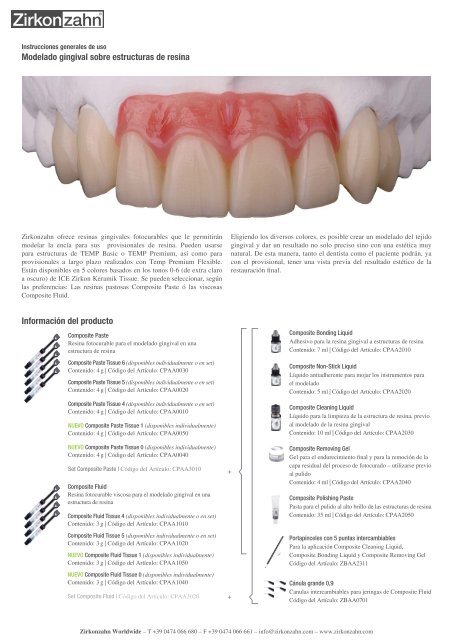 Anleitung_Schichten von Gingiva auf ... - Zirkonzahn