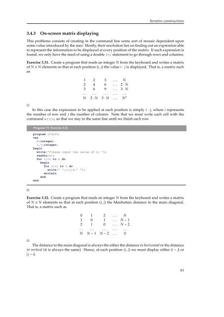 A practical introduction to Pascal programming language - GIARA