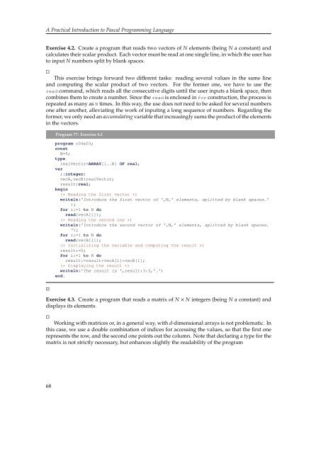 A practical introduction to Pascal programming language - GIARA